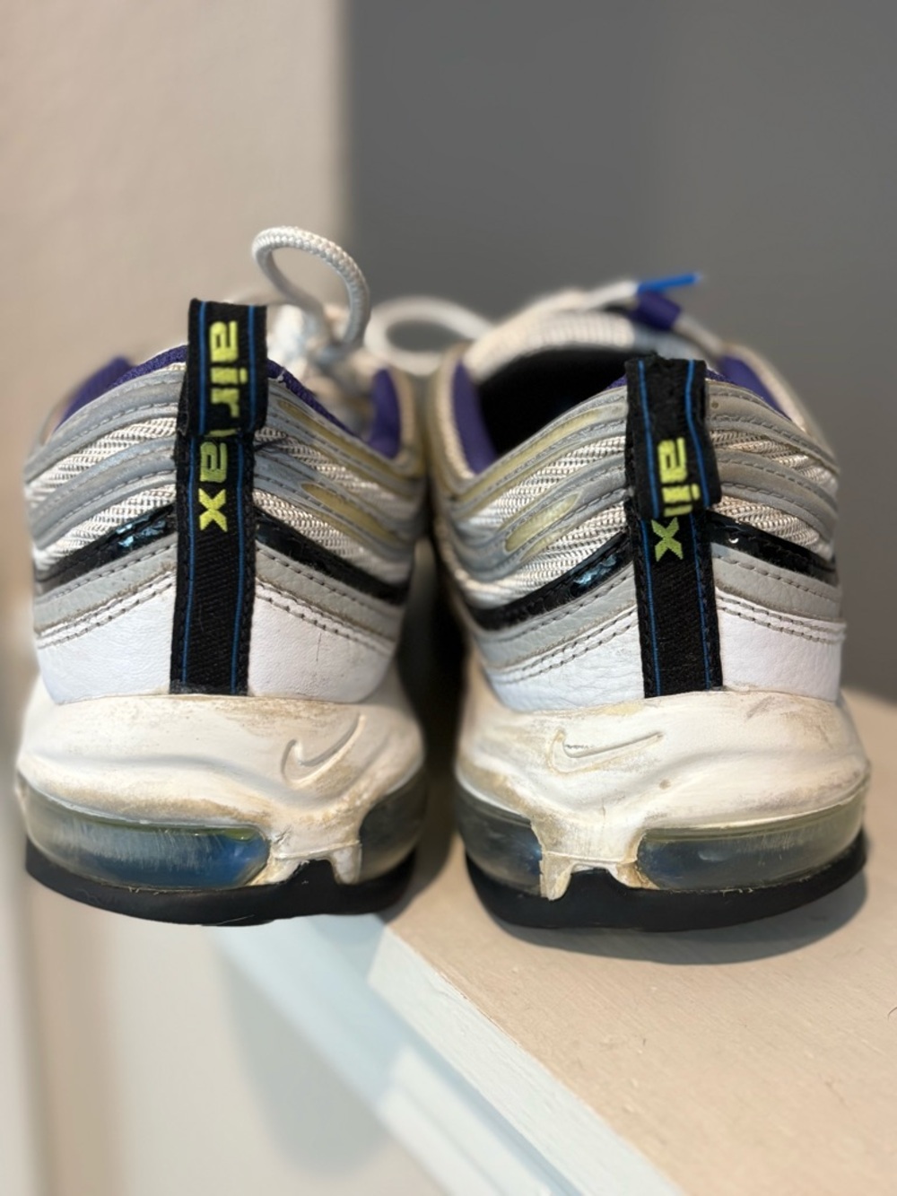 Nike Mens Air Max 97 Kaomoji White Shoes (DD9598-100) Size 11 - Picture 5 of 12